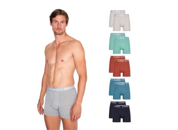 10-pack Mario Russo boxers - heren - zomer-XL, Kleding | Heren, Ondergoed, Verzenden