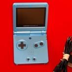 Game Boy Advance SP AGS-101 Surf Blue - Nette Staat - iDEAL!, Spelcomputers en Games, Spelcomputers | Nintendo Game Boy, Ophalen of Verzenden