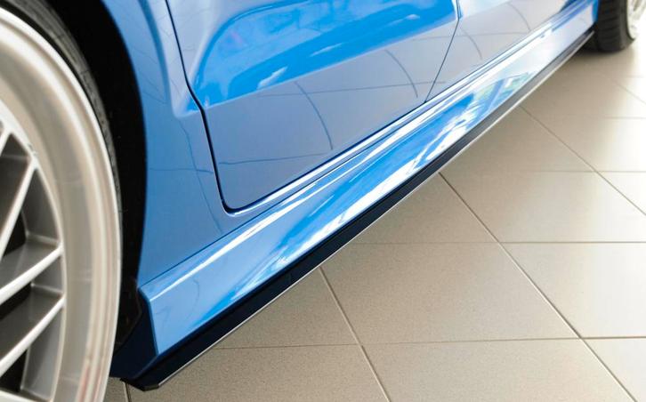 Rieger side skirt aanzetstuk | Audi | A3 12-20 4d sedan / S3, Auto-onderdelen, Carrosserie en Plaatwerk, Nieuw, Audi, Verzenden