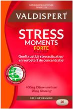 VALDISPERT STRESS MOMENTS FORTE TABLETTEN DOOSJE 20 STUKS, Verzenden, Nieuw