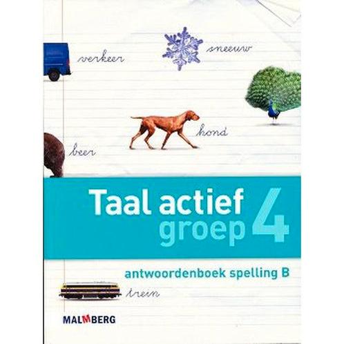 Taal Actief versie 4 Antwoordenboek Spelling 4B, Boeken, Schoolboeken, Nieuw, Verzenden