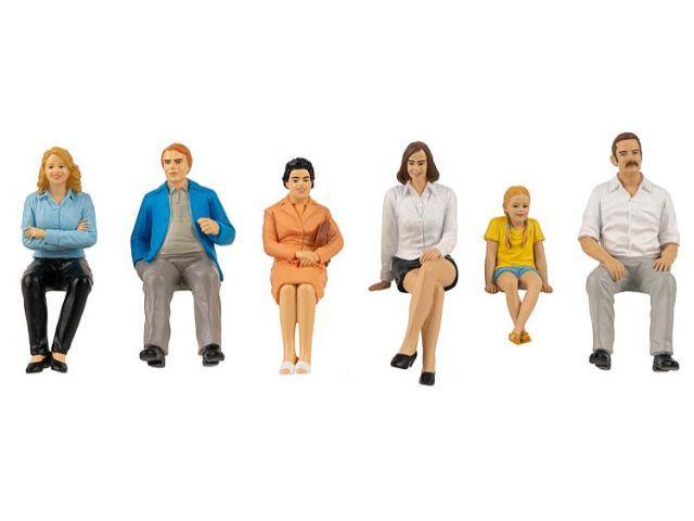 POLA 331508 Sitzende Gruppe (1:22,5, Figuren, Scenery), Hobby en Vrije tijd, Modelbouw | Figuren en Diorama's, Nieuw, Ophalen of Verzenden