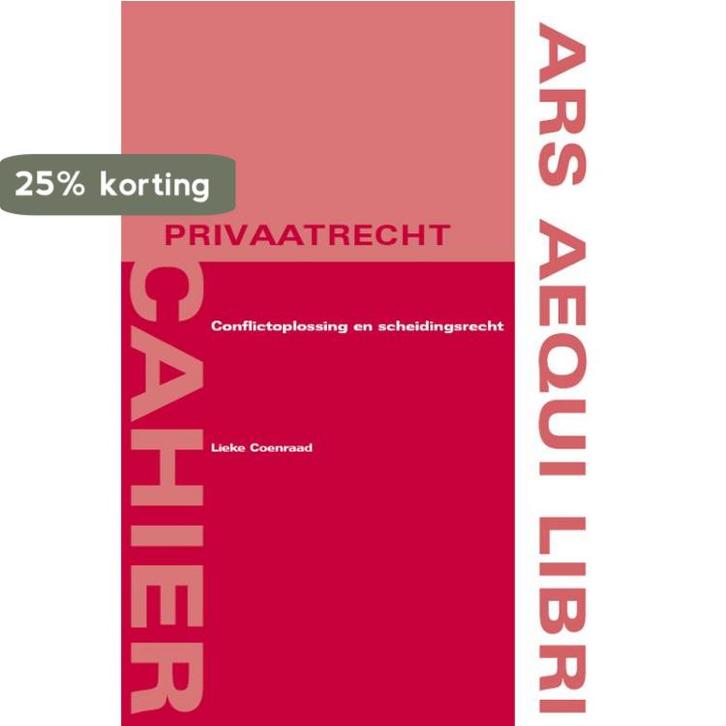 Conflictoplossing en scheidingsrecht / Ars Aequi Cahiers -, Boeken, Wetenschap, Gelezen, Verzenden