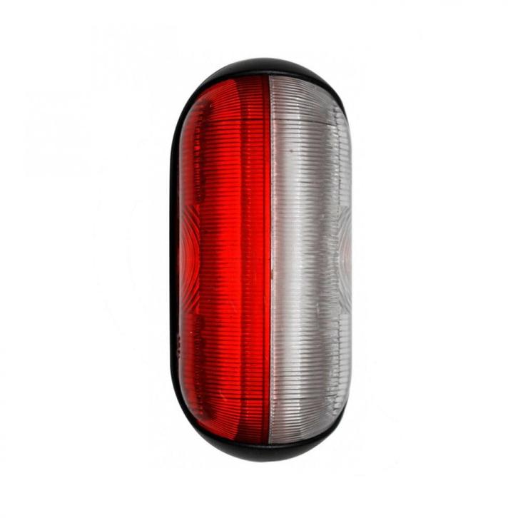 Jokon Markering SPL2000 Ovaal Opbouw Rood/Wit 12/24V, Caravans en Kamperen, Kampeeraccessoires, Nieuw