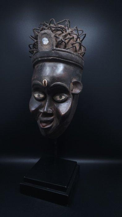 prachtig heilig masker - Bakongo - Congo, Democratische, Antiek en Kunst, Kunst | Niet-Westerse kunst