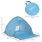 TRUUSK Strandtent - Pop-up Werptent - Automatisch - Polyeste, Verzenden, Nieuw