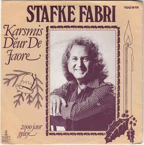 vinyl single 7 inch - Stafke Fabri - Karsmis Deur De Jaore, Cd's en Dvd's, Vinyl Singles, Zo goed als nieuw, Verzenden