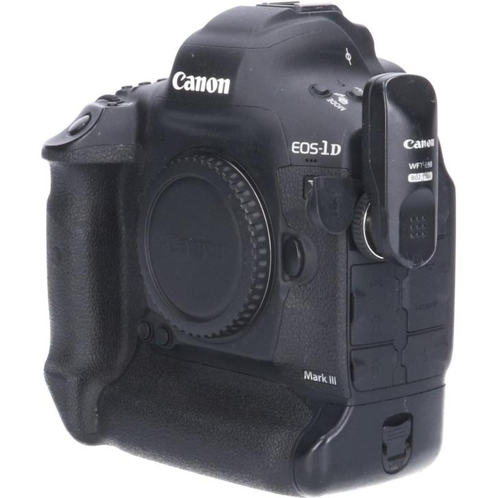 Tweedehands Canon EOS 1Dx Mark III Body met WFT-E9B CM1623, Audio, Tv en Foto, Fotocamera's Digitaal, Spiegelreflex, Gebruikt