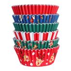 PME Cupcake Cups Kerst Assortiment 100st., Verzenden, Nieuw