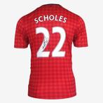 Paul Scholes Signed Manchester United Football Shirt, Ophalen of Verzenden, Nieuw