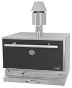 GGM Gastro | Houtskool - Houtskool grilloven - 890mm - Zwart, Verzenden, Nieuw in verpakking, Fornuis, Frituur en Grillen