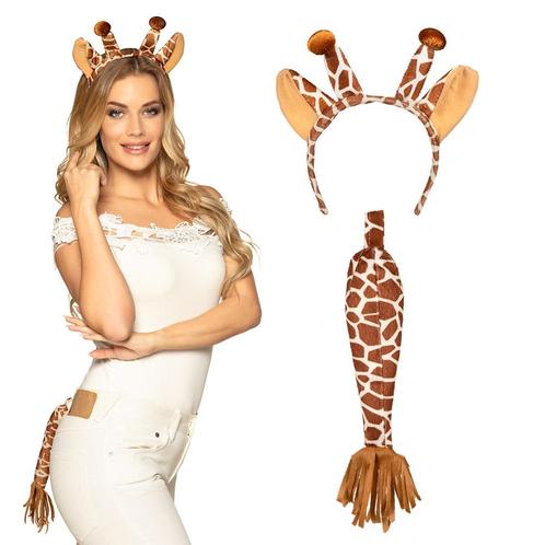 Kostuum Set Giraffe 2 delig, Kleding | Dames, Carnavalskleding en Feestkleding, Nieuw, Verzenden