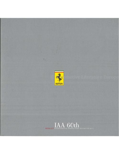 2003 FERRARI FRANKFURT IAA PERSMAP 19675/03, Boeken, Auto's | Folders en Tijdschriften, Ferrari