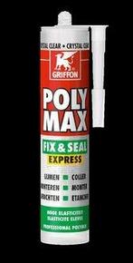 Poly Max Fix  Seal Crystal Clear, Ophalen of Verzenden, Nieuw