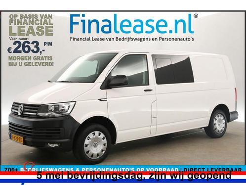 Volkswagen Transporter 2.0 TDI L2H1 150PK AUT Carplay €263pm, Auto's, Bestelauto's, Lease, Automaat, Diesel, Volkswagen, Wit, Verzenden