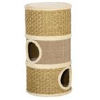 TRUUSK Kattenkrabpaal Krabton Voor Katten 3 Niveaus Krabpaal, Dieren en Toebehoren, Katten-accessoires, Verzenden, Nieuw