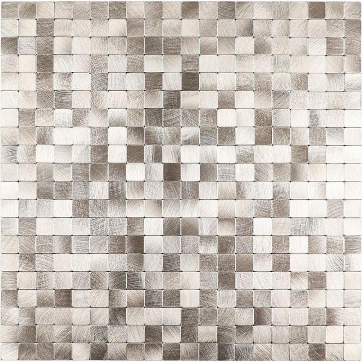 Zelfklevend Mozaïek Quadra Licht Goud, Huis en Inrichting, Woonaccessoires | Wanddecoraties, Nieuw, Ophalen of Verzenden