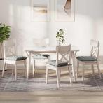 vidaXL Zitkussens 4 pcs Lichtgrijs 40 x 40 x 6 cm Microfibre, Huis en Inrichting, Verzenden, Nieuw