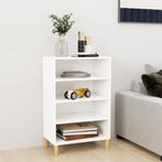 vidaXL Dressoir 57x35x90 cm bewerkt hout wit, Huis en Inrichting, Verzenden, Nieuw, 50 tot 100 cm, 25 tot 50 cm