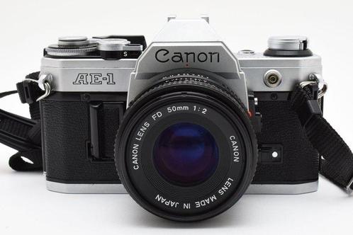 Canon AE-1 chrome + new FD 2/50mm | Single lens reflex, Audio, Tv en Foto, Fotocamera's Analoog