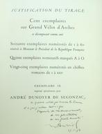 Samuel Baür / Dunoyer de Segonzac - André Jacquemin - Michel