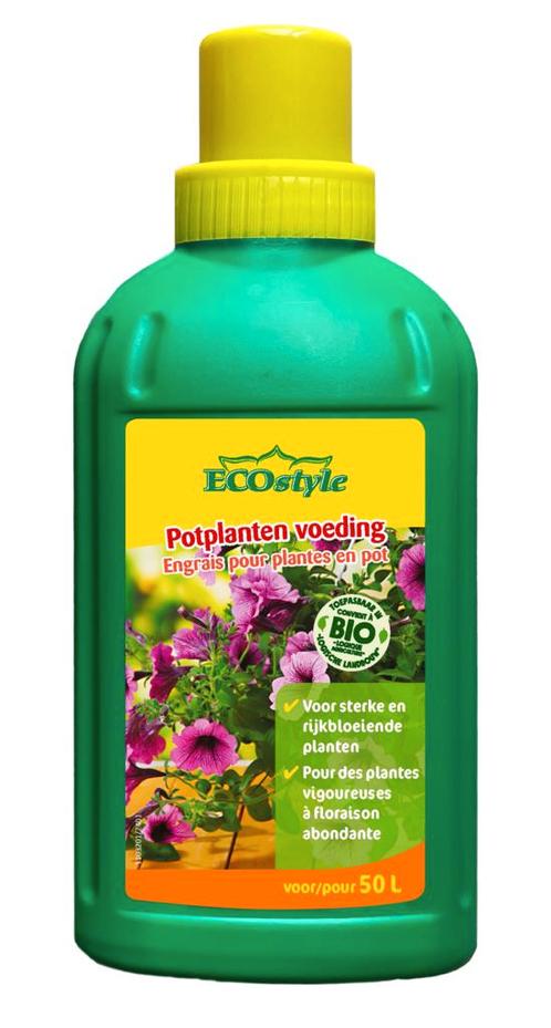 Ecostyle potplantenvoeding 500 ml, Tuin en Terras, Aarde en Mest, Verzenden