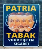 emaille bord PATRIA TABAK - Voor pijp en sigaret, Verzamelen, Merken en Reclamevoorwerpen, Verzenden, Nieuw