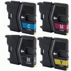 Brother MFC-J415 inktcartridges LC-985 set huismerk, Verzenden, Nieuw
