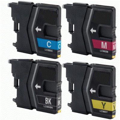 Brother MFC-J415 inktcartridges LC-985 set huismerk, Computers en Software, Printerbenodigdheden, Nieuw, Verzenden