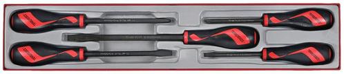 Schroevendraaierset TT4 tray Plat- PH 5 delig Teng Tools, Doe-het-zelf en Verbouw, Gereedschap | Handgereedschap, Ophalen of Verzenden