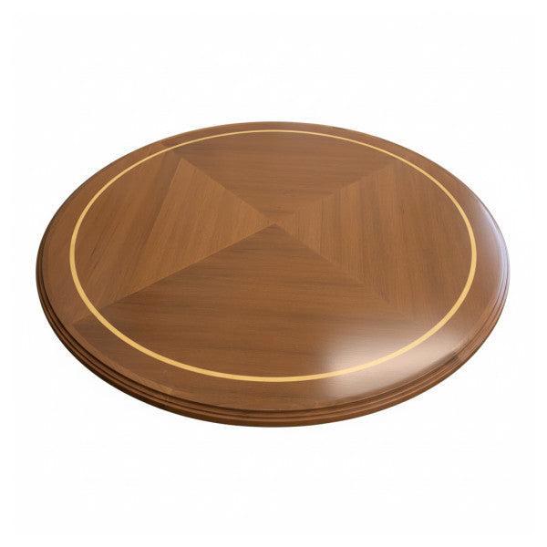 Bieden: Round Luxury Marine Teak Table - Elegant Wooden Yac, Huis en Inrichting, Tafels | Eettafels, Nieuw, Ophalen of Verzenden