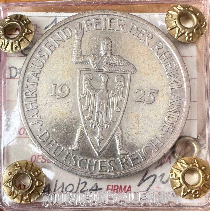 Duitsland, Weimar Republiek 5 Reichsmark 1925 E, Postzegels en Munten, Munten | Europa | Niet-Euromunten