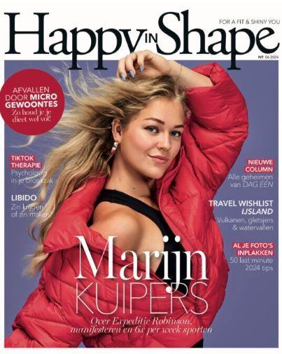 Happy in shape abonnement 12 nummers cadeau abonnement, Boeken, Tijdschriften en Kranten, Lichaam en Geest, Nieuw, Verzenden