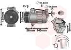 Aircopomp Opel Astra G H 1.6 - OEM 13124750 244466994 6..., Verzenden, Nieuw