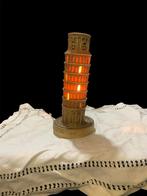 Tafellamp met beeldje - Albast - De Scheve Toren van Pisa