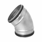 Spiro-SAFE bocht Ø 100 mm 45 graden, Ophalen of Verzenden, Nieuw