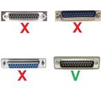 Parallelle Printer Kabel - USB-A (m) naar 25-pins SUB-D, Computers en Software, Nieuw, Verzenden