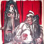 Spotprent over geslachtsziekten onder militairen (Lithos), Verzenden