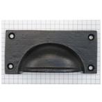 Komgreep massief ijzer zwart 100 x 48 mm, Doe-het-zelf en Verbouw, Hang- en Sluitwerk, Ophalen of Verzenden, Nieuw
