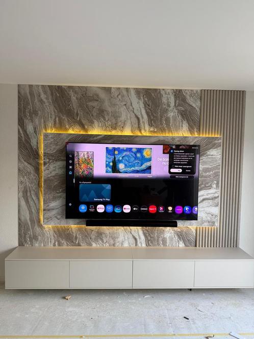 Kant en klare DIY Cinewall pakket | Natural Yuba Glow, Huis en Inrichting, Kasten | Wandmeubels, Nieuw, Met klep(pen)
