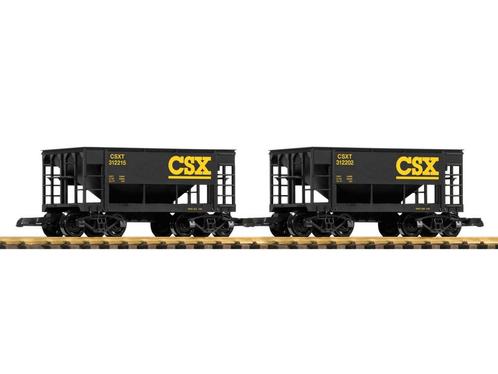 PIKO 38953 2er Set Schüttgutwagen CSX (grootspoor), Hobby en Vrije tijd, Modeltreinen | Overige schalen, Overige typen, Nieuw