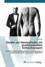 Studie zur Homophobie im professionellen Eishockeysport. Ken, Boeken, Sportboeken, Zo goed als nieuw, Frege Ken, Verzenden