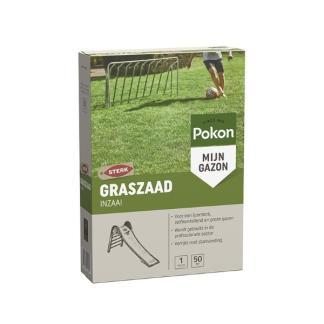Graszaad | Pokon | 50 m² (Aanleg, 1 kg), Tuin en Terras, Gras en Kunstgras, Nieuw, Verzenden