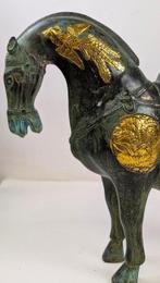 beeld paard brons - Verguld brons - China (Zonder, Antiek en Kunst