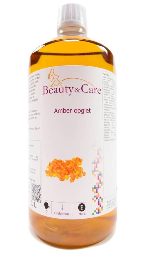 Beauty & Care Amber opgiet 1 L.  new, Sport en Fitness, Sauna, Fins of Traditioneel, Toebehoren, Nieuw, Ophalen of Verzenden