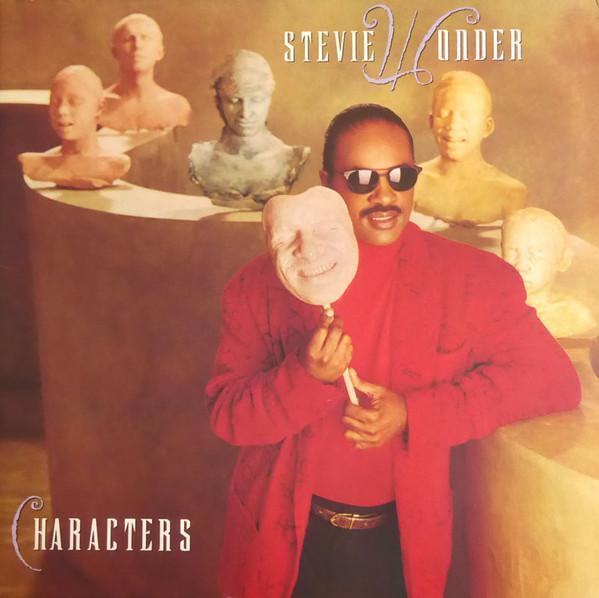 LP gebruikt - Stevie Wonder - Characters, Cd's en Dvd's, Vinyl | Pop, Zo goed als nieuw, Verzenden