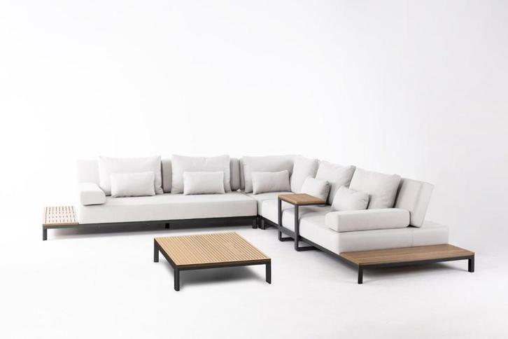 Hoek Loungeset - Maui - Datho Outdoor - Antraciet, Tuin en Terras, Tuinsets en Loungesets, Verzenden