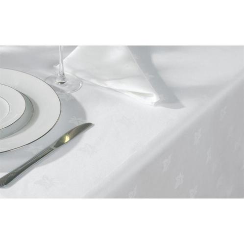 Mitre Luxury Luxor tafelkleed wit 135x230cm, Huis en Inrichting, Keuken | Bestek, Verzenden