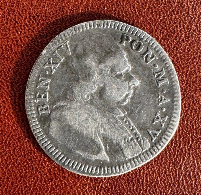 Vaticaan. Other. Doppio Giulio 1754 (Zonder minimumprijs), Postzegels en Munten, Munten | Europa | Niet-Euromunten