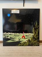 Tintin - Plaque émaillée lune – 100x100 - Terre appelle la, Nieuw